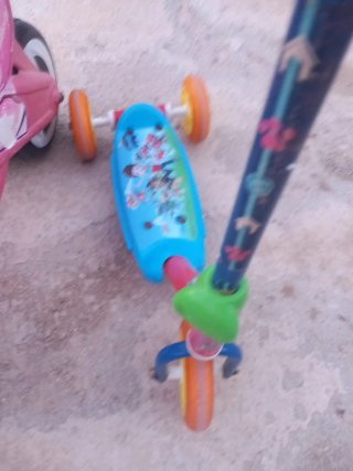 Patinete Patrulla Canina Niños con moto de regalo