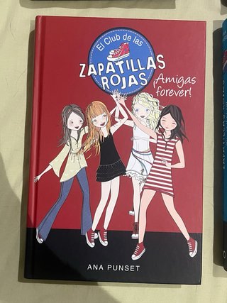 Libros El Club de las Zapatillas Rojas