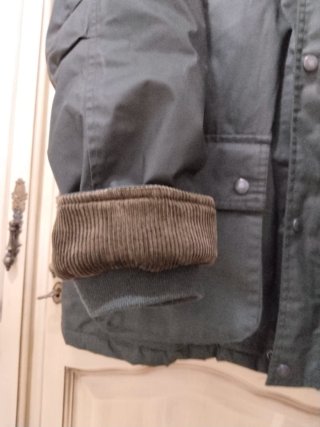 Parka verde