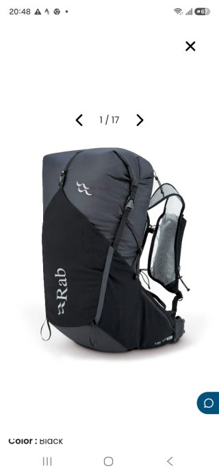 Rab Veil XP 30 Mochila Trail Running