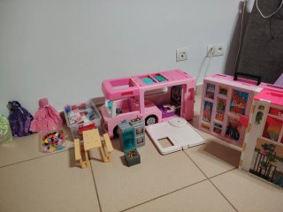 Maletín Armario  con Barbie Fashionista