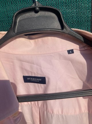 Camisa Burberry Rosa
