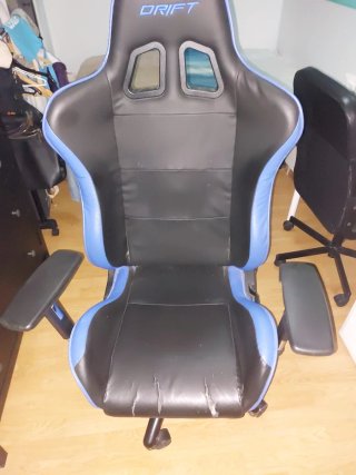 Silla Gamer Drift Negra y Azul