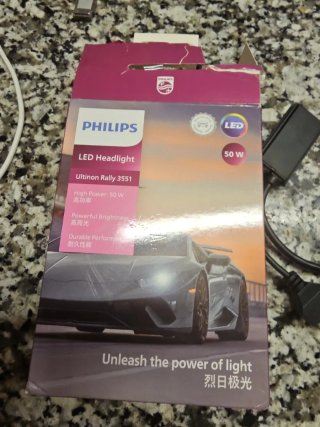 Lámparas LED H4 Philips Rally 3551