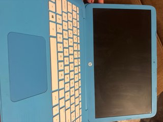 Ordenador HP azul para piezas