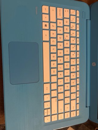 Ordenador HP azul para piezas