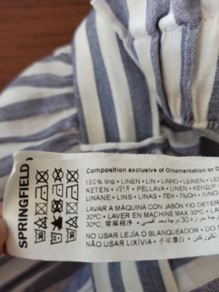 Pantalón de rayas Springfield