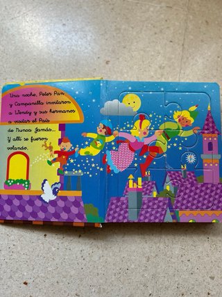 Puzzle cuento Peter Pan