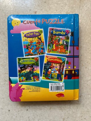 Puzzle cuento Peter Pan