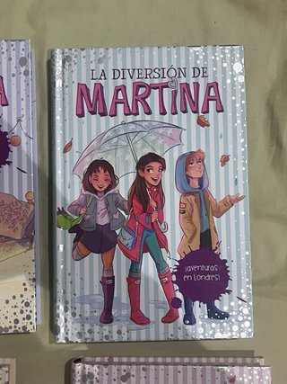 Lote 4 Libros La Diversión de Martina