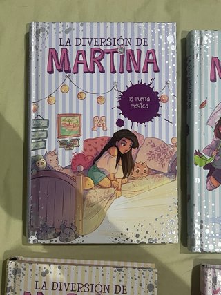 Lote 4 Libros La Diversión de Martina