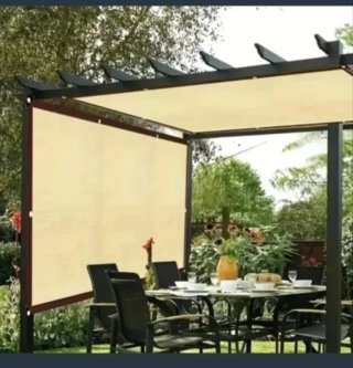 Toldo Malla Sombra Rectangular 3X6 Metros