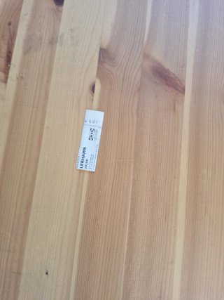 Mesa comedor IKEA LERHAMN madera