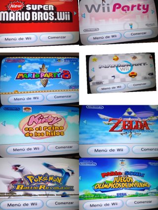 Nintendo Wii Blanca + 2 Mandos + 2 Nunchuk + 29 Ju