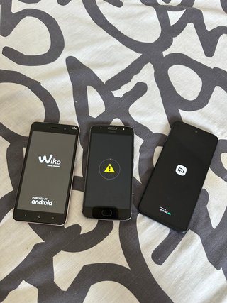 Xiaomi Redmi Piezas, Motorola, Wiko