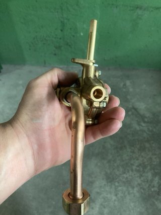 Válvula latón calentador agua