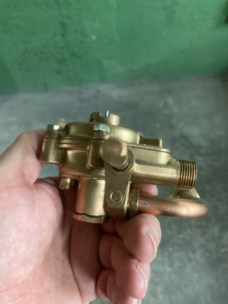 Válvula latón calentador agua