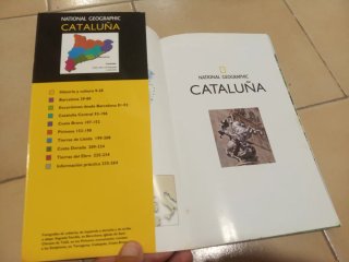 Guía de Viaje, Cataluña National Geographic. 1° ed