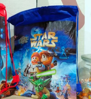Bolsitas Star Wars para merienda o deporte