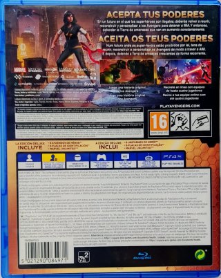 Marvel's Avengers Edición Deluxe PS4