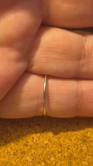 Anillo fino plata maciza artesano