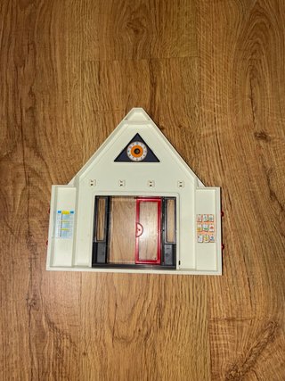 Playmobil Pieza Edificio con Puerta y Reloj