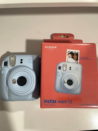 Cámara Fujifilm Instax Mini 12 Azul