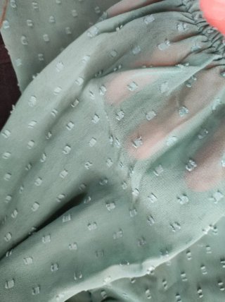 Blusa Sfera plumeti verde