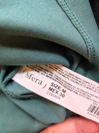 Blusa Sfera plumeti verde