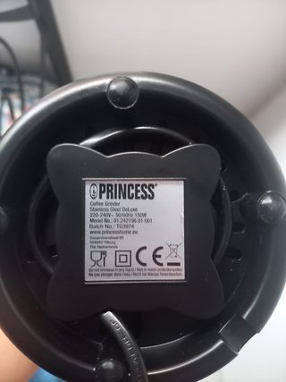Molinillo café Princess acero inox