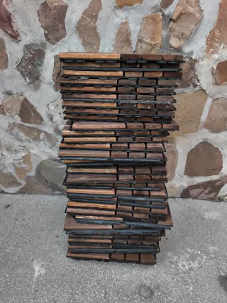 35 Baldosas de madera para exterior