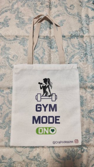 Bolsa de tela Gimnasio.