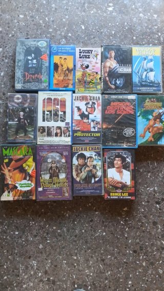 Lote VHS Películas Varias - conciertos  - etc