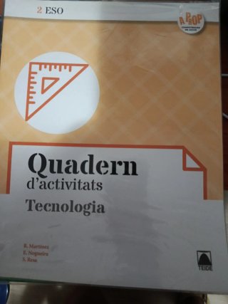 Quadern d,activitats tecnologia