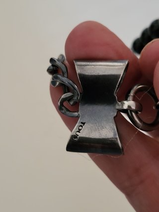 Pulsera Tous Bety Negra y Plateada