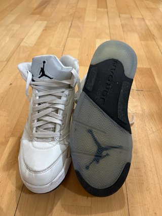 Jordan Zapatillas Blancas y Grises