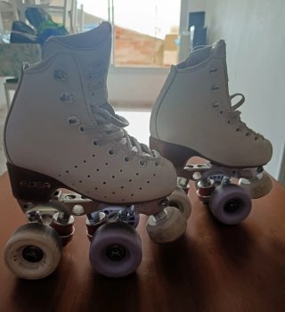 Patines de niña blancos Edea