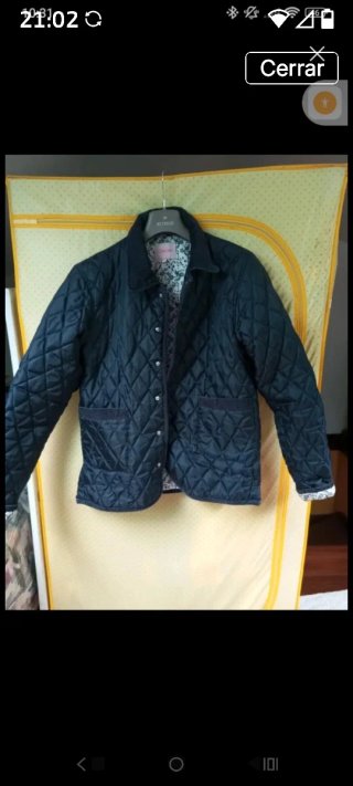 Parka acolchada niña