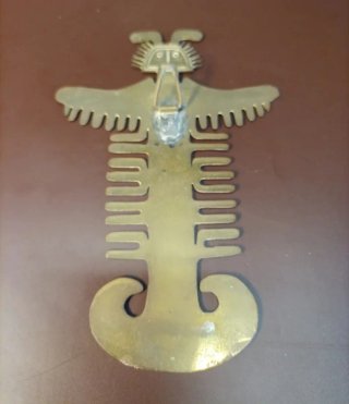 Amuleto ritual precolombino piezas de colección