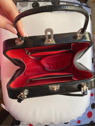 Borsa bauletto vintage anni '60
