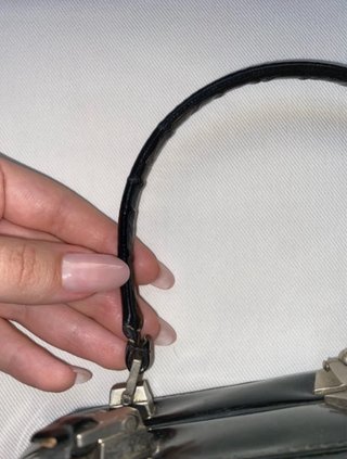 Borsa bauletto vintage anni '60