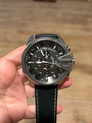 Reloj Diesel Hombre Negro/Plata