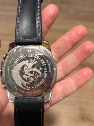 Reloj Diesel Hombre Negro/Plata