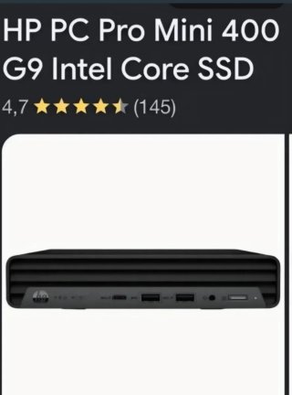 HP PC Pro Mini 400 G9 SSD