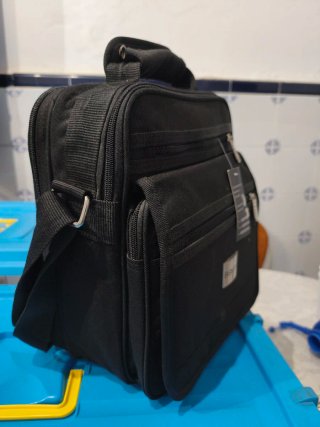 Bolso bandolera BSMA negro