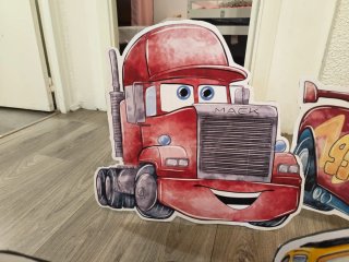 Decoración Camión Mack Cars 50cm