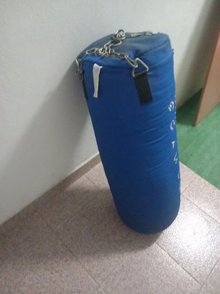 Saco de boxeo Domyos azul