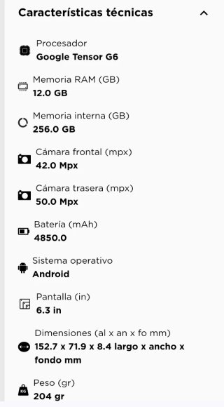 Google Pixel 11 Pro 5G 256GB Sin Abrir