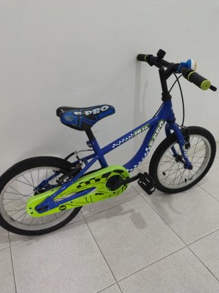 Bicicleta Infantil B-Pro JR16 Azul