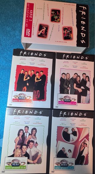 Friends 2ra Temp. en DVD Episodios 25-48 Español